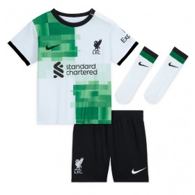 Dětský Fotbalový dres Liverpool Darwin Nunez #9 2023-24 Venkovní Krátký Rukáv (+ trenýrky)